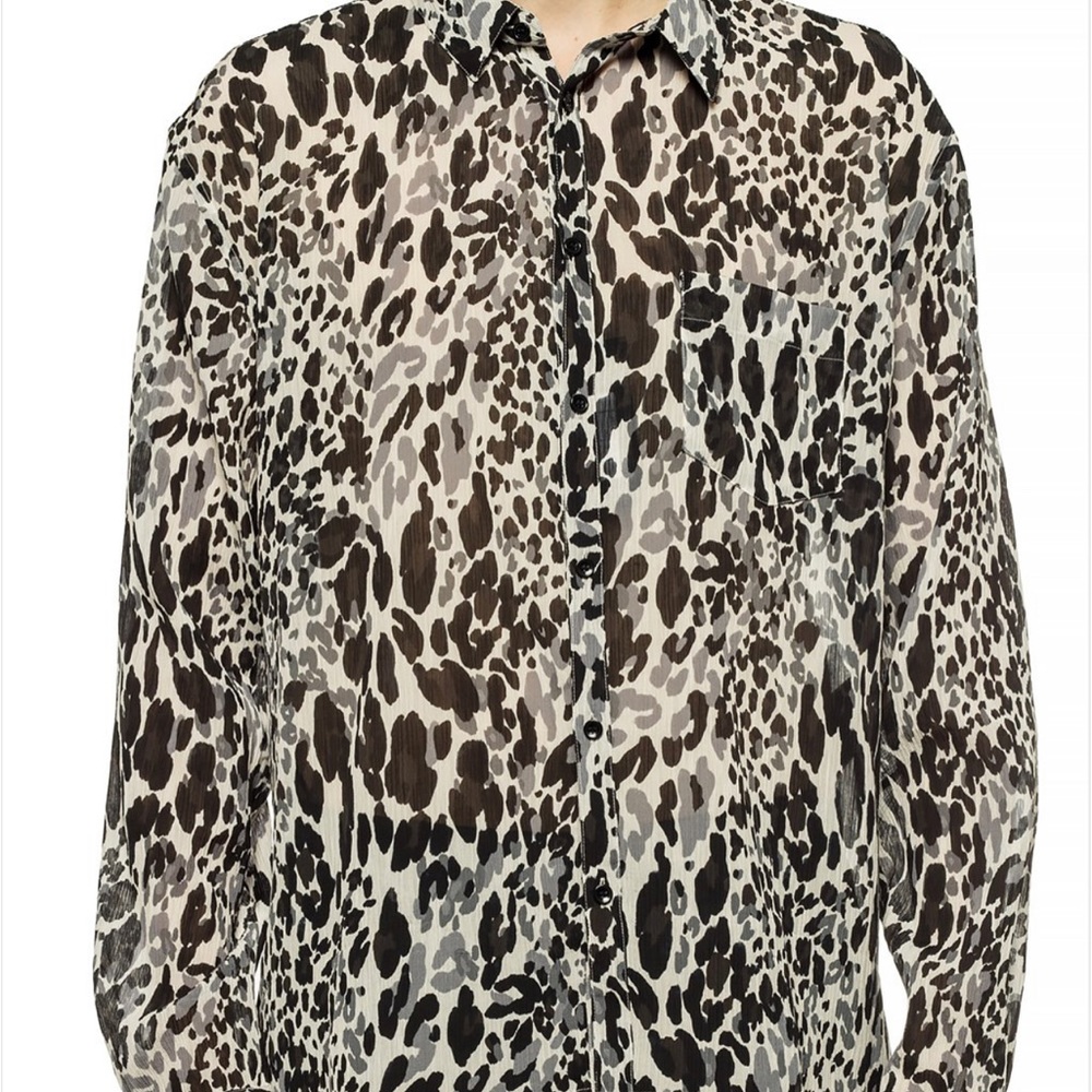 YVES SAINT LAURENT button up shirt